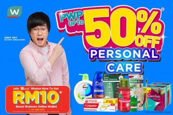 Watsons-Personal-Care-PWP-Promotion-350x233 - Beauty & Health Health Supplements Johor Kedah Kelantan Kuala Lumpur Melaka Negeri Sembilan Online Store Pahang Penang Perak Perlis Personal Care Promotions & Freebies Putrajaya Sabah Sarawak Selangor Terengganu 