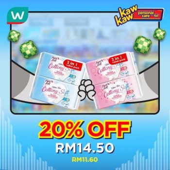 Watsons-Sanitary-Protection-Sale-4-350x350 - Beauty & Health Health Supplements Johor Kedah Kelantan Kuala Lumpur Malaysia Sales Melaka Negeri Sembilan Online Store Pahang Penang Perak Perlis Personal Care Putrajaya Sabah Sarawak Selangor Terengganu 