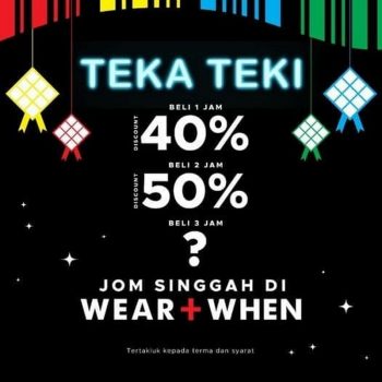 Wear-When-Special-Sale-at-Johor-Premium-Outlets-350x350 - Apparels Fashion Accessories Fashion Lifestyle & Department Store Johor Malaysia Sales 