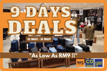 YFS-Colegacy-Concept-Store-9-Days-Deals-Sale-350x233 - Apparels Fashion Accessories Fashion Lifestyle & Department Store Johor Kedah Kelantan Kuala Lumpur Malaysia Sales Melaka Negeri Sembilan Pahang Penang Perak Perlis Putrajaya Sabah Sarawak Selangor Terengganu 