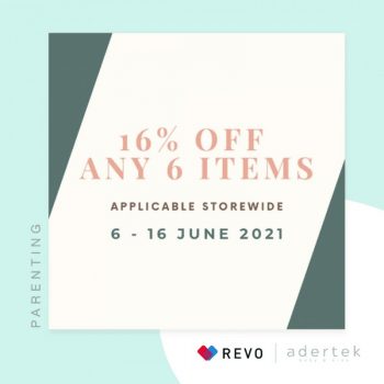 Adertek-16-off-Promo-with-REVO-350x350 - Baby & Kids & Parenting Babycare Children Fashion Johor Kedah Kelantan Kuala Lumpur Melaka Negeri Sembilan Online Store Pahang Penang Perak Perlis Promotions & Freebies Putrajaya Sabah Sarawak Selangor Terengganu 