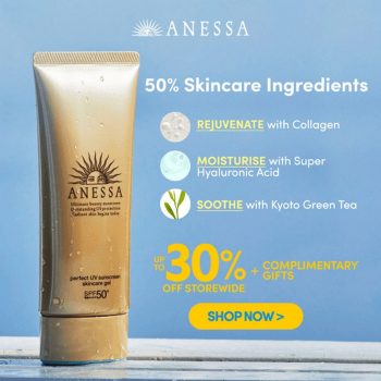 Anessa-30-off-Promo-350x350 - Beauty & Health Johor Kedah Kelantan Kuala Lumpur Melaka Negeri Sembilan Online Store Pahang Penang Perak Perlis Personal Care Promotions & Freebies Putrajaya Sabah Sarawak Selangor Skincare Terengganu 