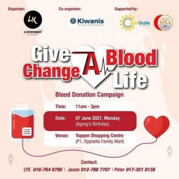 Blood-Donation-Campaign-at-Toppen-Shopping-Centre-350x350 - Events & Fairs Johor Others 