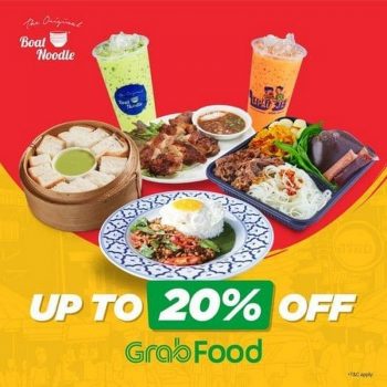 Boat-Noodle-20-off-Promo-on-GrabFood-350x350 - Beverages Food , Restaurant & Pub Johor Kedah Kelantan Kuala Lumpur Melaka Negeri Sembilan Online Store Pahang Penang Perak Perlis Promotions & Freebies Putrajaya Sabah Sarawak Selangor Terengganu 