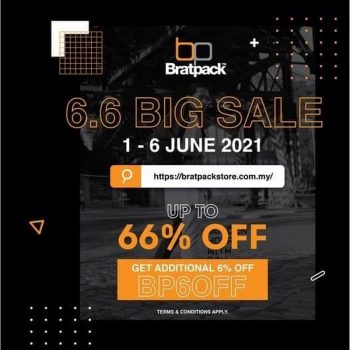 Bratpack-6.6-Big-Sale-350x350 - Bags Fashion Accessories Fashion Lifestyle & Department Store Johor Kedah Kelantan Kuala Lumpur Malaysia Sales Melaka Negeri Sembilan Pahang Penang Perak Perlis Putrajaya Sabah Sarawak Selangor Terengganu 