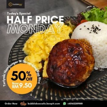 Bubble-Bee-Cafe-50-off-Promo-350x350 - Beverages Food , Restaurant & Pub Johor Kedah Kelantan Kuala Lumpur Melaka Negeri Sembilan Online Store Pahang Penang Perak Perlis Promotions & Freebies Putrajaya Sabah Sarawak Selangor Terengganu 