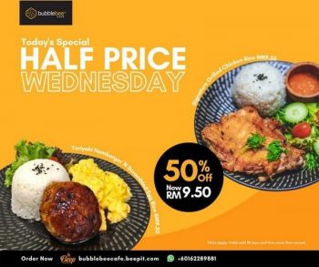 Bubble-Bee-Cafe-Wednesday-Promo-350x293 - Beverages Food , Restaurant & Pub Kuala Lumpur Promotions & Freebies Selangor 