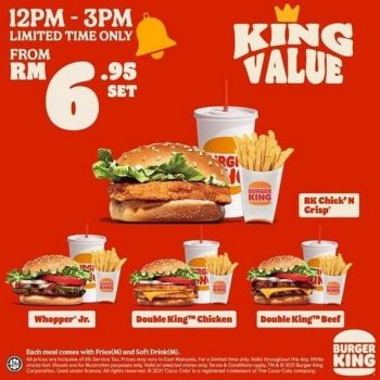 Burger-King-King-Value-Meals-Deal-350x350 - Beverages Burger Food , Restaurant & Pub Johor Kedah Kelantan Kuala Lumpur Melaka Negeri Sembilan Pahang Penang Perak Perlis Promotions & Freebies Putrajaya Sabah Sarawak Selangor Terengganu 
