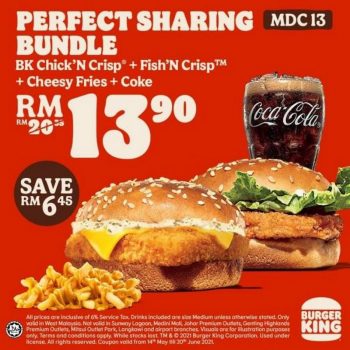 Burger-King-Perfect-Sharing-Bundle-Promo-350x350 - Beverages Food , Restaurant & Pub Johor Kedah Kelantan Kuala Lumpur Melaka Negeri Sembilan Pahang Penang Perak Perlis Promotions & Freebies Putrajaya Sabah Sarawak Selangor Terengganu 