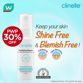 CLINELLE-30-off-Deal-on-Watsons-350x350 - Beauty & Health Johor Kedah Kelantan Kuala Lumpur Melaka Negeri Sembilan Online Store Pahang Penang Perak Perlis Personal Care Promotions & Freebies Putrajaya Sabah Sarawak Selangor Skincare Terengganu 