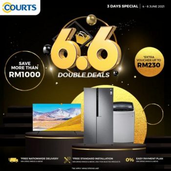 COURTS-Online-6.6-Sale-350x350 - Computer Accessories Electronics & Computers Home Appliances IT Gadgets Accessories Johor Kedah Kelantan Kitchen Appliances Kuala Lumpur Malaysia Sales Melaka Negeri Sembilan Online Store Pahang Penang Perak Perlis Putrajaya Sabah Sarawak Selangor Terengganu 