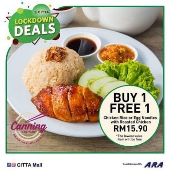 Canning-Heritage-Lockdown-Deals-at-CITTA-Mall-350x350 - Beverages Food , Restaurant & Pub Promotions & Freebies Selangor 