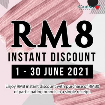 Caring-Pharmacy-RM8-Instant-Discount-Promotion-350x350 - Beauty & Health Health Supplements Johor Kedah Kelantan Kuala Lumpur Melaka Negeri Sembilan Online Store Pahang Penang Perak Perlis Personal Care Promotions & Freebies Putrajaya Sabah Sarawak Selangor Terengganu 