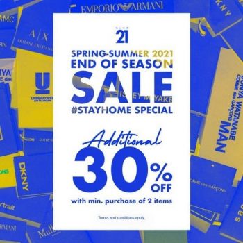 Club-21-End-of-Season-Sale-350x350 - Apparels Fashion Accessories Fashion Lifestyle & Department Store Johor Kedah Kelantan Kuala Lumpur Malaysia Sales Melaka Negeri Sembilan Online Store Pahang Penang Perak Perlis Putrajaya Sabah Sarawak Selangor Terengganu 
