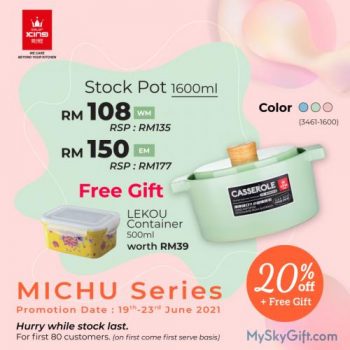 Color-King-MiChu-Series-Promotion-2-350x350 - Home & Garden & Tools Johor Kedah Kelantan Kitchenware Kuala Lumpur Melaka Negeri Sembilan Online Store Pahang Penang Perak Perlis Promotions & Freebies Putrajaya Sabah Sarawak Selangor Terengganu 