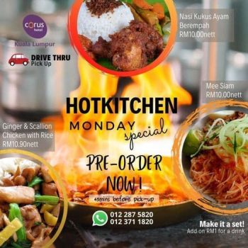 Corus-Hotel-HotKitchen-Monday-Special-350x350 - Beverages Food , Restaurant & Pub Hotels Kuala Lumpur Promotions & Freebies Selangor Sports,Leisure & Travel 