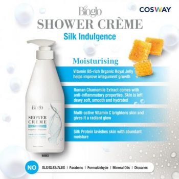 Cosway-Bioglos-Shower-Creme-Hexagon-Aroma-Spa-3-Promotion-2-350x350 - Beauty & Health Johor Kedah Kelantan Kuala Lumpur Melaka Negeri Sembilan Pahang Penang Perak Perlis Personal Care Promotions & Freebies Putrajaya Sabah Sarawak Selangor Terengganu 