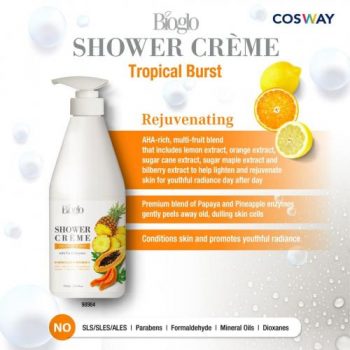 Cosway-Bioglos-Shower-Creme-Hexagon-Aroma-Spa-3-Promotion-4-350x350 - Beauty & Health Johor Kedah Kelantan Kuala Lumpur Melaka Negeri Sembilan Pahang Penang Perak Perlis Personal Care Promotions & Freebies Putrajaya Sabah Sarawak Selangor Terengganu 