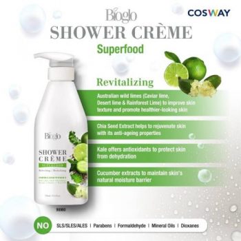 Cosway-Bioglos-Shower-Creme-Hexagon-Aroma-Spa-3-Promotion-6-350x350 - Beauty & Health Johor Kedah Kelantan Kuala Lumpur Melaka Negeri Sembilan Pahang Penang Perak Perlis Personal Care Promotions & Freebies Putrajaya Sabah Sarawak Selangor Terengganu 