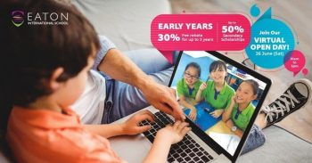 Eaton-International-School-Virtual-Open-Day-350x183 - Baby & Kids & Toys Education Events & Fairs Johor Kedah Kelantan Kuala Lumpur Melaka Negeri Sembilan Online Store Pahang Penang Perak Perlis Putrajaya Sabah Sarawak Selangor Terengganu 