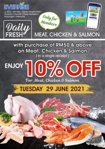 Everrise-Daily-Fresh-Promotion-350x495 - Promotions & Freebies Sarawak Supermarket & Hypermarket 