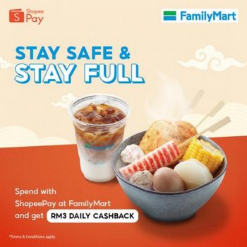 FamilyMart-ShopeePay-RM3-Cashback-Promotion-350x350 - Johor Kedah Kelantan Kuala Lumpur Melaka Negeri Sembilan Pahang Penang Perak Perlis Promotions & Freebies Putrajaya Sabah Sarawak Selangor Supermarket & Hypermarket Terengganu 