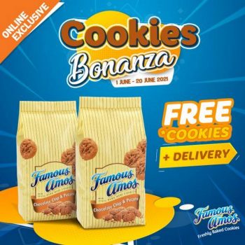 Famous-Amos-Online-Cookies-Bonanza-Promotion-350x350 - Beverages Food , Restaurant & Pub Johor Kedah Kelantan Kuala Lumpur Melaka Negeri Sembilan Online Store Pahang Penang Perak Perlis Promotions & Freebies Putrajaya Sabah Sarawak Selangor Terengganu 