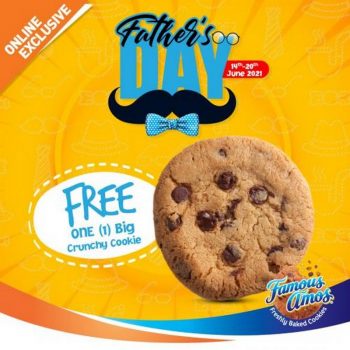 Famous-Amos-Online-Fathers-Day-Promo-350x350 - Beverages Food , Restaurant & Pub Johor Kedah Kelantan Kuala Lumpur Melaka Negeri Sembilan Online Store Pahang Penang Perak Perlis Promotions & Freebies Putrajaya Sabah Sarawak Selangor Terengganu 