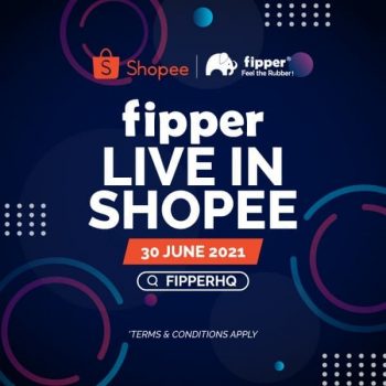 Fipper-Live-in-Shopee-350x350 - Fashion Accessories Fashion Lifestyle & Department Store Footwear Johor Kedah Kelantan Kuala Lumpur Melaka Negeri Sembilan Pahang Penang Perak Perlis Promotions & Freebies Putrajaya Sabah Sarawak Selangor Terengganu 