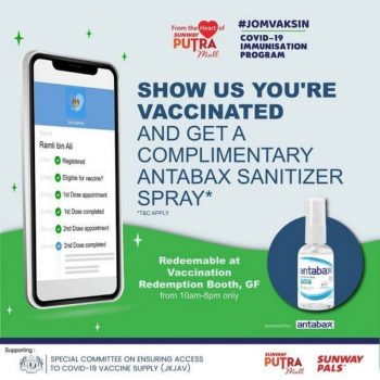 Free-AntaBax-Sanitizer-Spray-at-Sunway-Putra-Mall-350x350 - Kuala Lumpur Others Promotions & Freebies Selangor 