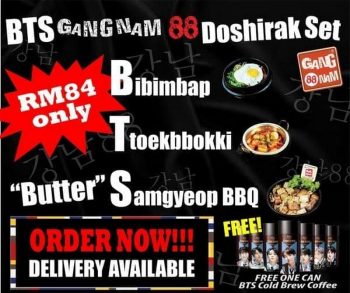 Gangnam-88-BTS-Meal-Set-Promo-350x293 - Beverages Food , Restaurant & Pub Kuala Lumpur Promotions & Freebies Selangor 