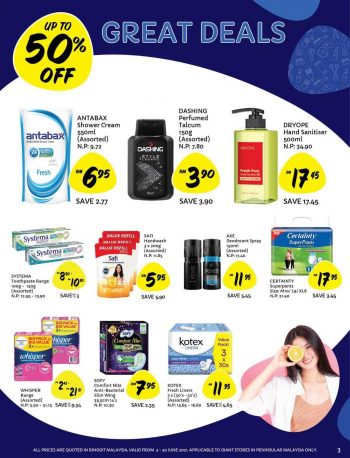 Giant-Health-Beauty-Promotion-Catalogue-3-350x458 - Johor Kedah Kelantan Kuala Lumpur Melaka Negeri Sembilan Pahang Penang Perak Perlis Promotions & Freebies Putrajaya Selangor Supermarket & Hypermarket Terengganu 