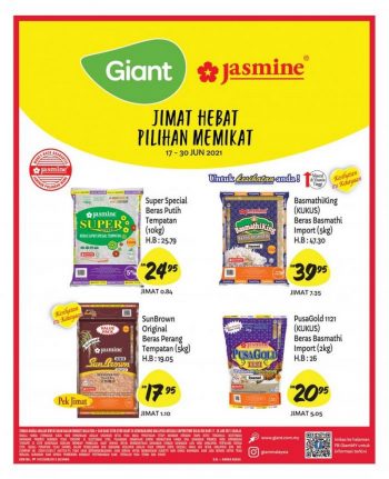 Giant-Jasmine-Rice-Promotion-350x431 - Johor Kedah Kelantan Kuala Lumpur Melaka Negeri Sembilan Pahang Penang Perak Perlis Promotions & Freebies Putrajaya Sabah Sarawak Selangor Supermarket & Hypermarket Terengganu 