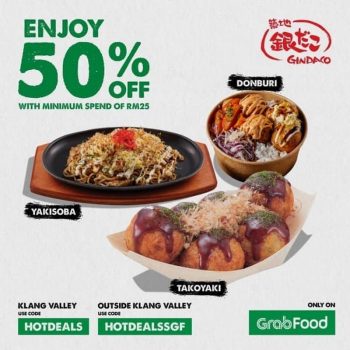 Gindaco-50-off-Promo-350x350 - Beverages Food , Restaurant & Pub Johor Kedah Kelantan Kuala Lumpur Melaka Negeri Sembilan Online Store Pahang Penang Perak Perlis Promotions & Freebies Putrajaya Sabah Sarawak Selangor Terengganu 