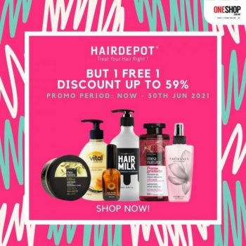 Hairdepot-Buy-1-Free-1-Promo-350x350 - Beauty & Health Hair Care Johor Kedah Kelantan Kuala Lumpur Melaka Negeri Sembilan Online Store Pahang Penang Perak Perlis Promotions & Freebies Putrajaya Sabah Sarawak Selangor Terengganu 