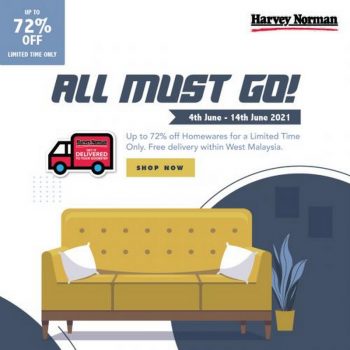 Harvey-Norman-All-Must-Go-Sale-350x350 - Electronics & Computers Furniture Home & Garden & Tools Home Appliances Home Decor Johor Kedah Kelantan Kitchen Appliances Kuala Lumpur Malaysia Sales Melaka Negeri Sembilan Online Store Pahang Penang Perak Perlis Putrajaya Sabah Sarawak Selangor Terengganu 