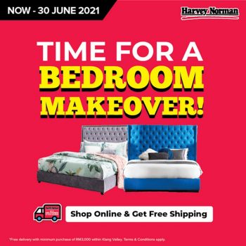 Harvey-Norman-Bedroom-Makeover-Promo-350x350 - Beddings Furniture Home & Garden & Tools Home Decor Johor Kedah Kelantan Kuala Lumpur Melaka Negeri Sembilan Online Store Pahang Penang Perak Perlis Promotions & Freebies Putrajaya Sabah Sarawak Selangor Terengganu 