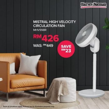 Harvey-Norman-MISTRAL-High-Velocity-Stand-Fan-Promo-350x350 - Electronics & Computers Home Appliances Johor Kedah Kelantan Kitchen Appliances Kuala Lumpur Melaka Negeri Sembilan Online Store Pahang Penang Perak Perlis Promotions & Freebies Putrajaya Sabah Sarawak Selangor Terengganu 