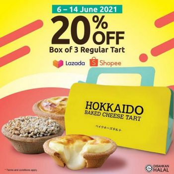 Hokkaido-Baked-Cheese-Tart-Trio-Box-20-OFF-Promotion-on-Lazada-Shopee-350x350 - Beverages Food , Restaurant & Pub Johor Kedah Kelantan Kuala Lumpur Melaka Negeri Sembilan Online Store Pahang Penang Perak Perlis Promotions & Freebies Putrajaya Sabah Sarawak Selangor Terengganu 