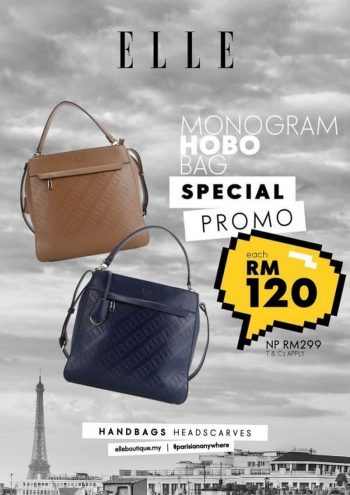 Isetan-ELLE-Monogram-Hobo-Promo-350x495 - Bags Fashion Lifestyle & Department Store Johor Kedah Kelantan Kuala Lumpur Melaka Negeri Sembilan Online Store Pahang Penang Perak Perlis Promotions & Freebies Putrajaya Sabah Sarawak Selangor Terengganu 