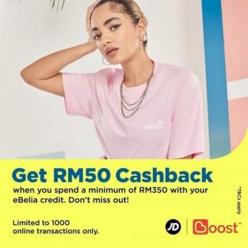 JD-Sports-Cashback-Promo-with-Boost-350x350 - Apparels Fashion Accessories Fashion Lifestyle & Department Store Footwear Johor Kedah Kelantan Kuala Lumpur Melaka Negeri Sembilan Online Store Pahang Penang Perak Perlis Promotions & Freebies Putrajaya Sabah Sarawak Selangor Sportswear Terengganu 