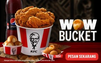 KFC-Wow-Bucket-Promo-350x219 - Beverages Food , Restaurant & Pub Johor Kedah Kelantan Kuala Lumpur Melaka Negeri Sembilan Online Store Pahang Penang Perak Perlis Promotions & Freebies Putrajaya Sabah Sarawak Selangor Terengganu 