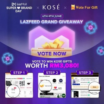 KOSE-Super-Brand-Day-on-Lazada-350x350 - Beauty & Health Events & Fairs Johor Kedah Kelantan Kuala Lumpur Melaka Negeri Sembilan Online Store Pahang Penang Perak Perlis Personal Care Putrajaya Sabah Sarawak Selangor Skincare Terengganu 