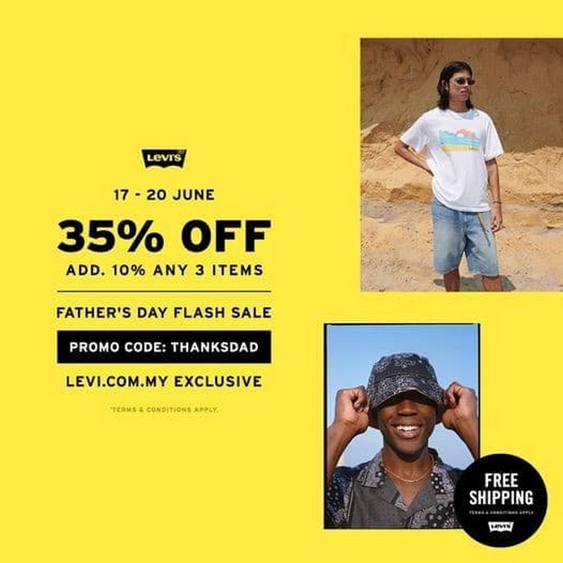 17-20 Jun 2021: Levi's 35% off Sale 