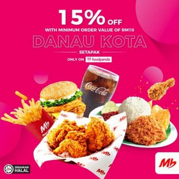 Marrybrown-Danau-Kota-Setapak-Opening-Promotion-on-FoodPanda-350x350 - Beverages Food , Restaurant & Pub Kuala Lumpur Online Store Promotions & Freebies Selangor 