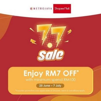 Metrojaya-7.7-Sale-350x350 25 Jun-7 Jul 2021: Metrojaya 7.7 Sale on Shopee