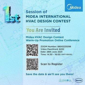 Midea-HVAC-Design-Contest-350x350 - Events & Fairs Johor Kedah Kelantan Kuala Lumpur Melaka Negeri Sembilan Online Store Others Pahang Penang Perak Perlis Putrajaya Sabah Sarawak Selangor Terengganu 