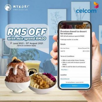 Mykori-Celcom-RM5-OFF-Promotion-350x350 - Beverages Food , Restaurant & Pub Johor Kedah Kelantan Kuala Lumpur Melaka Negeri Sembilan Pahang Penang Perak Perlis Promotions & Freebies Putrajaya Sabah Sarawak Selangor Terengganu 