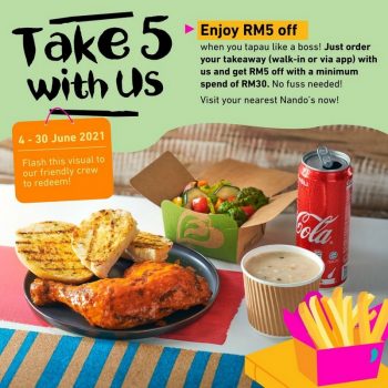 Nandos-Takeaway-Promo-350x350 - Beverages Food , Restaurant & Pub Johor Kedah Kelantan Kuala Lumpur Melaka Negeri Sembilan Online Store Pahang Penang Perak Perlis Promotions & Freebies Putrajaya Sabah Sarawak Selangor Terengganu 