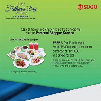SOGO-3-Days-Fathers-Day-Promotion-3-350x350 - Johor Kuala Lumpur Promotions & Freebies Selangor Supermarket & Hypermarket 